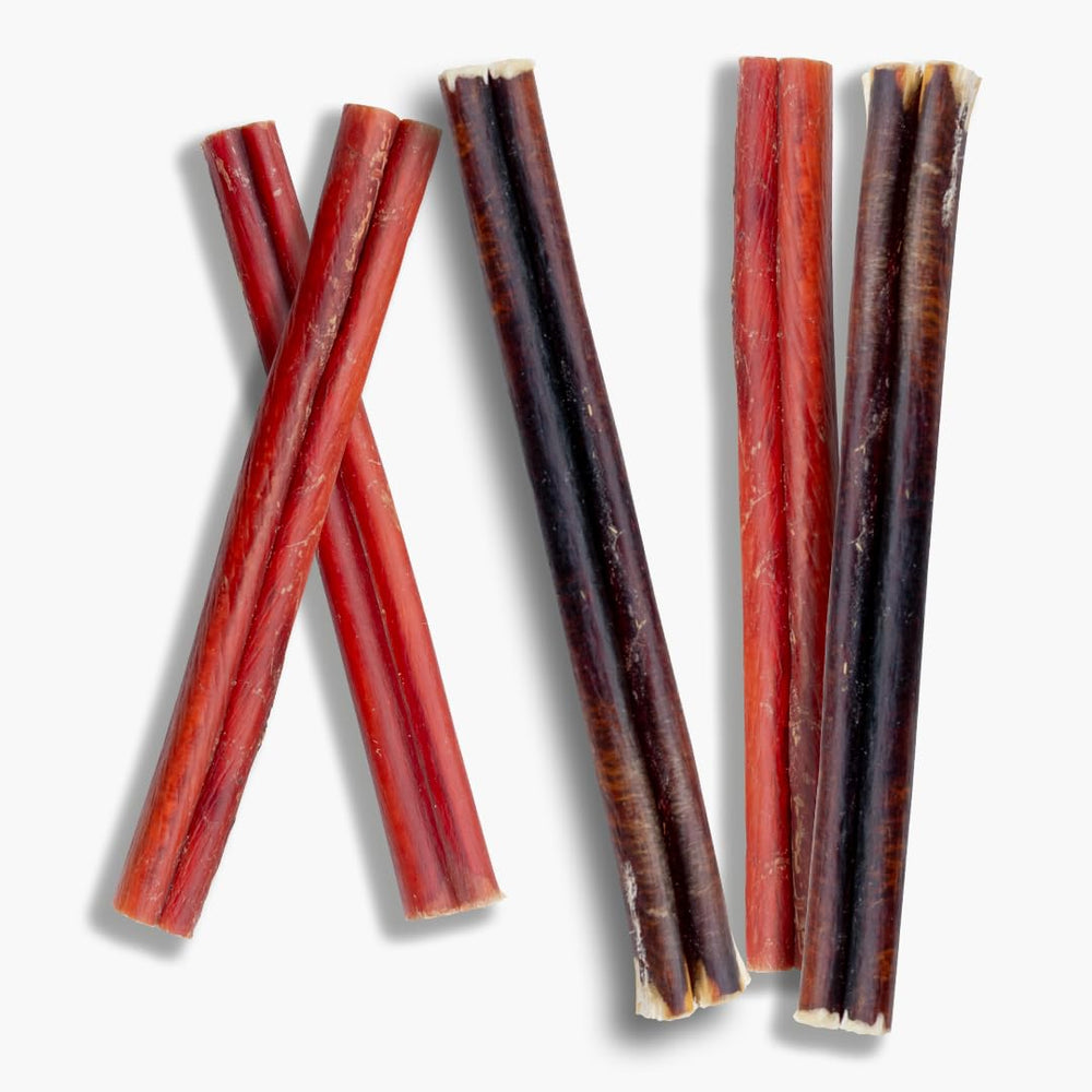 Pawsome Ranch bully sticks 12in pack packaging-love-duke highlights family-approved treat