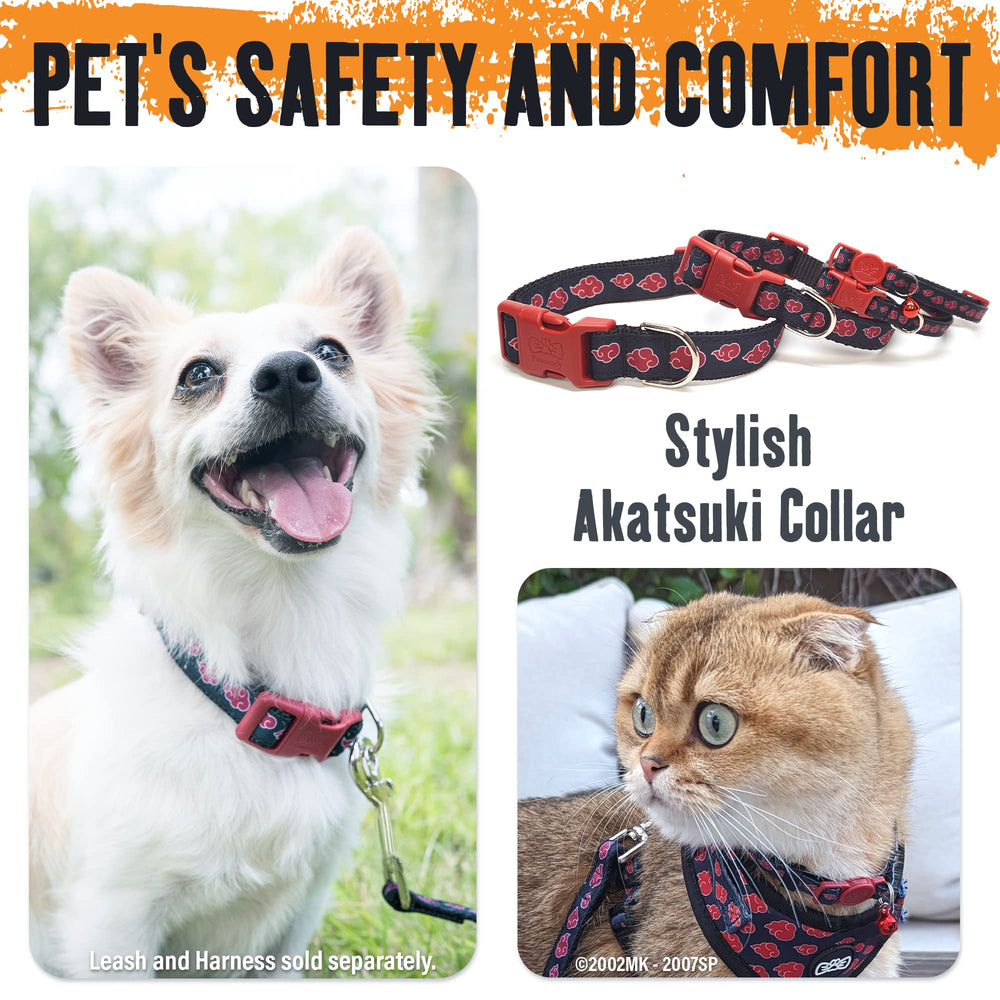Pawsonify Akatsuki collar worn by a dog during a walk