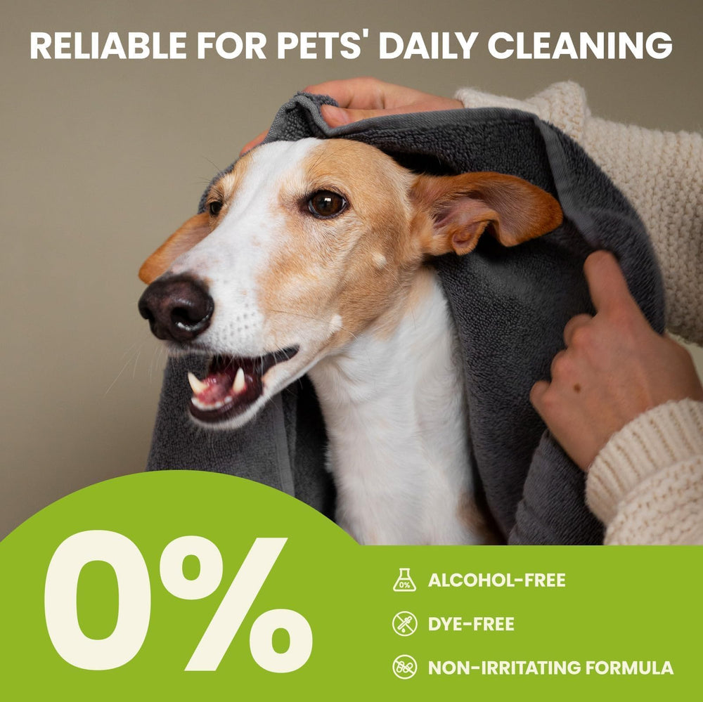 PawSono wipes are safe if licked during routine care