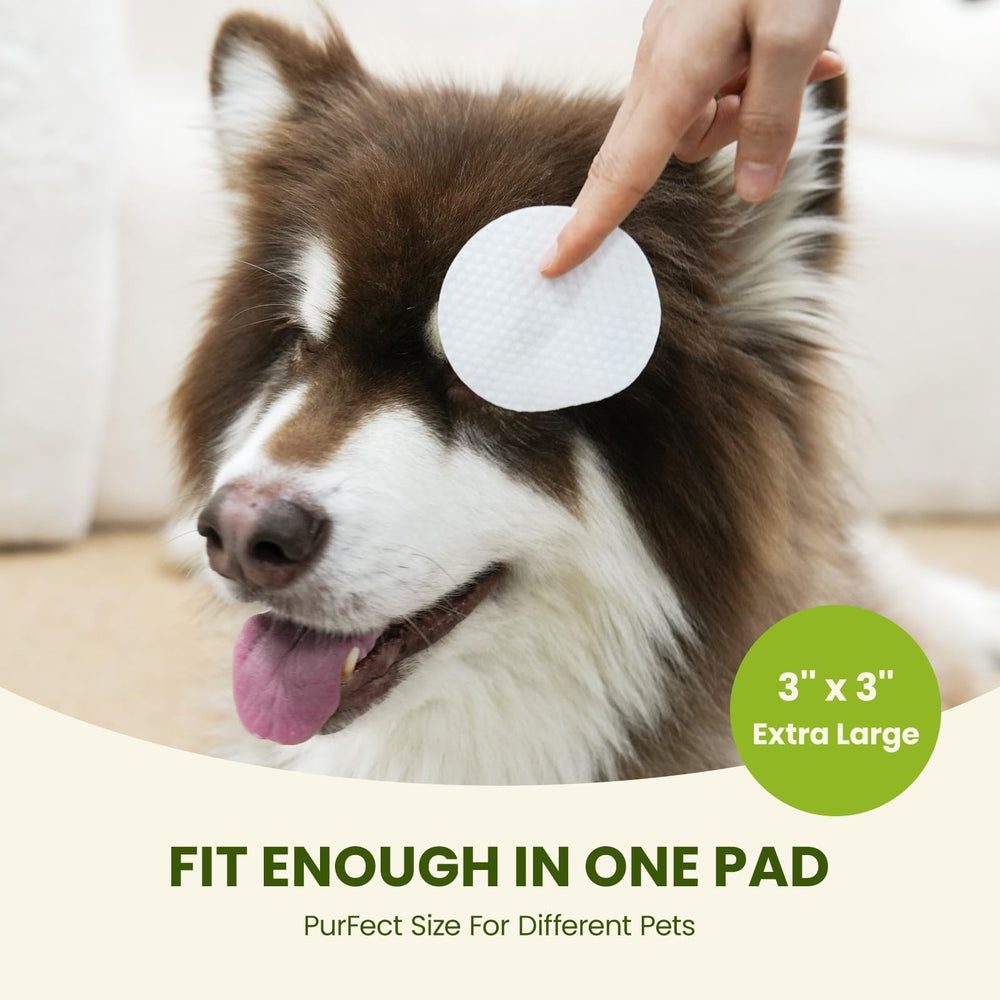 Paw Sono Eye Wipes travel ready pack convenient for on the go care.