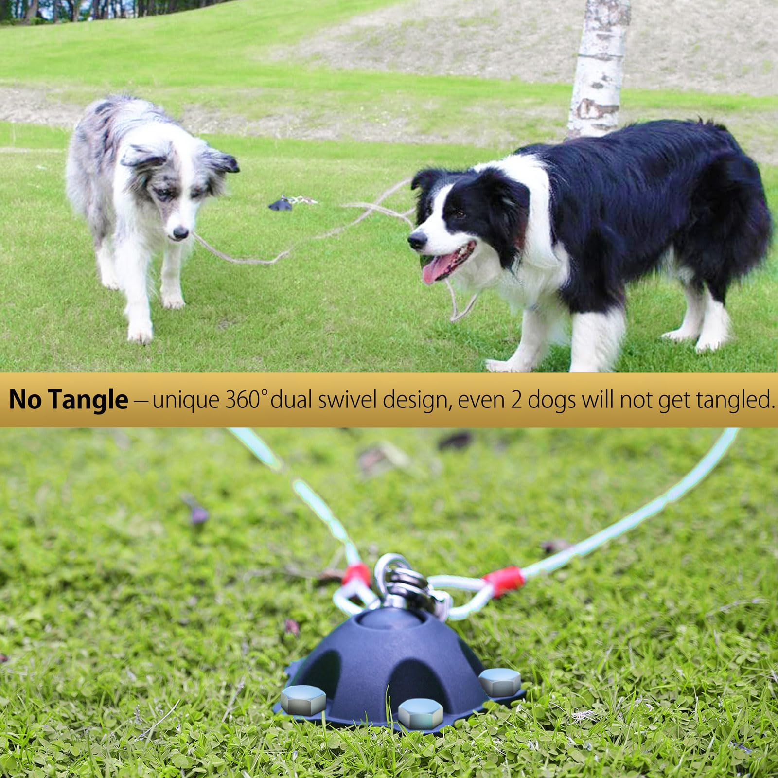 PAWSTATION easy-install system with hammer or drill