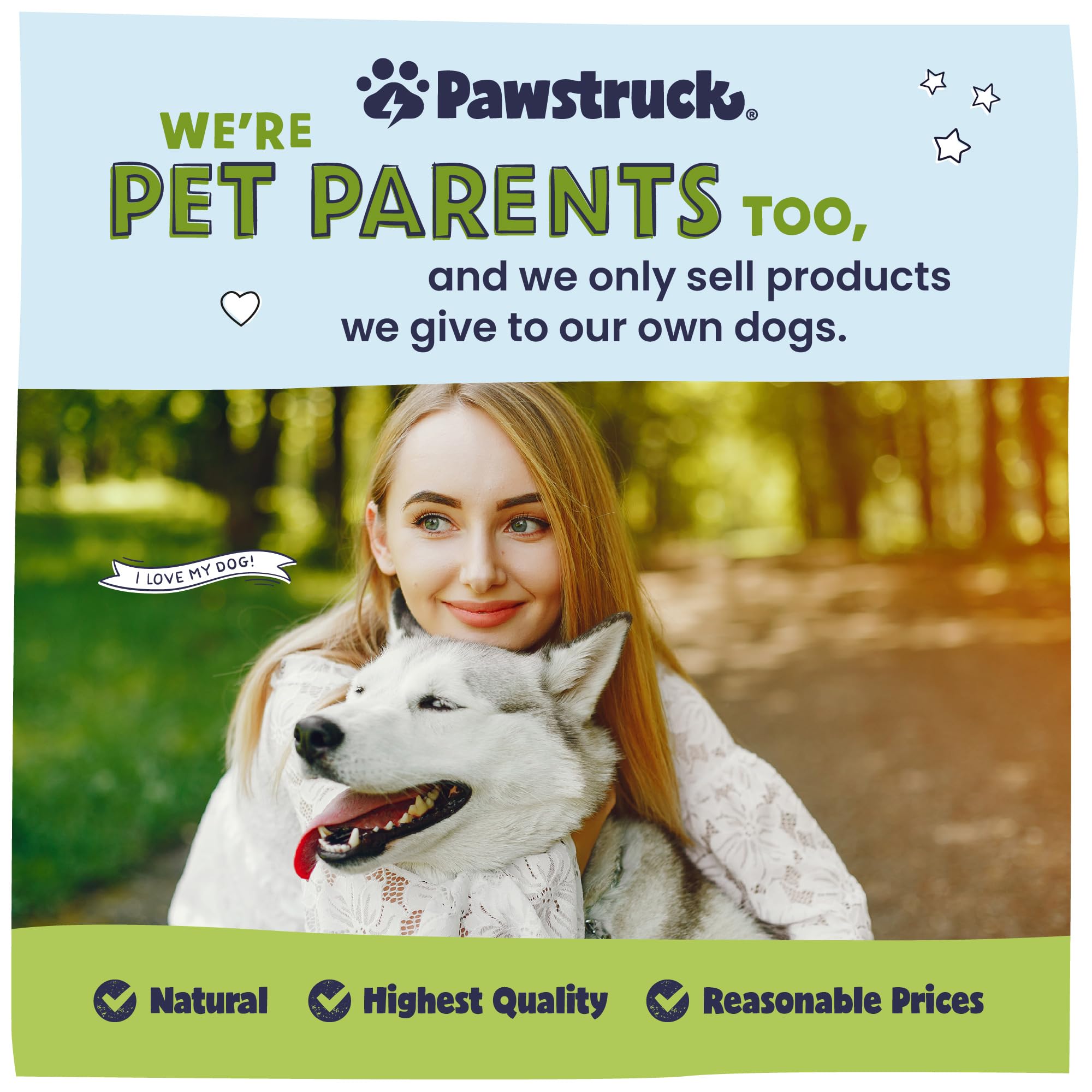 Pawstruck Bully Slices pack of 2 display communicates value.
