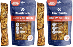 Pawstruck Bully Slices packaging variation shows trusted, US-made chews.