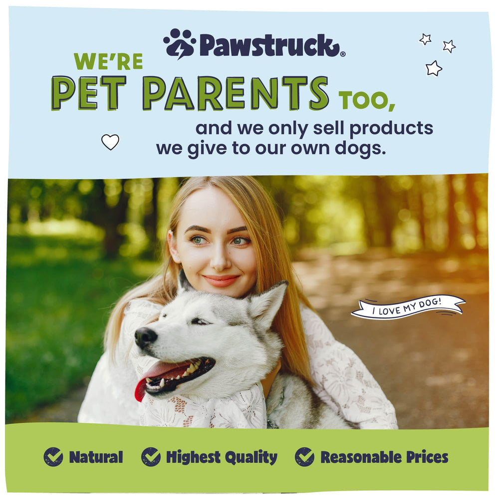 Pawstruck bully stick rings 25-pack bulk value for pet parents.