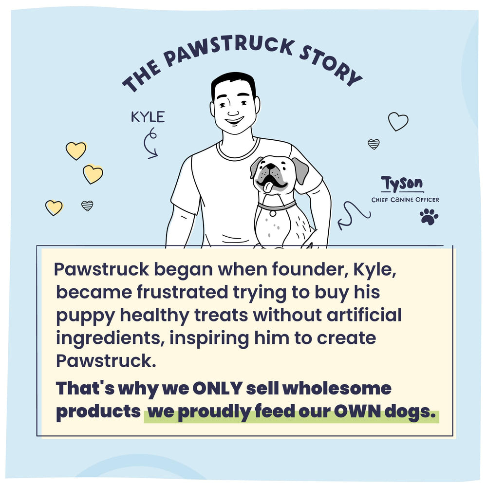 Pawstruck bully stick rings packaging may vary; same great chew.