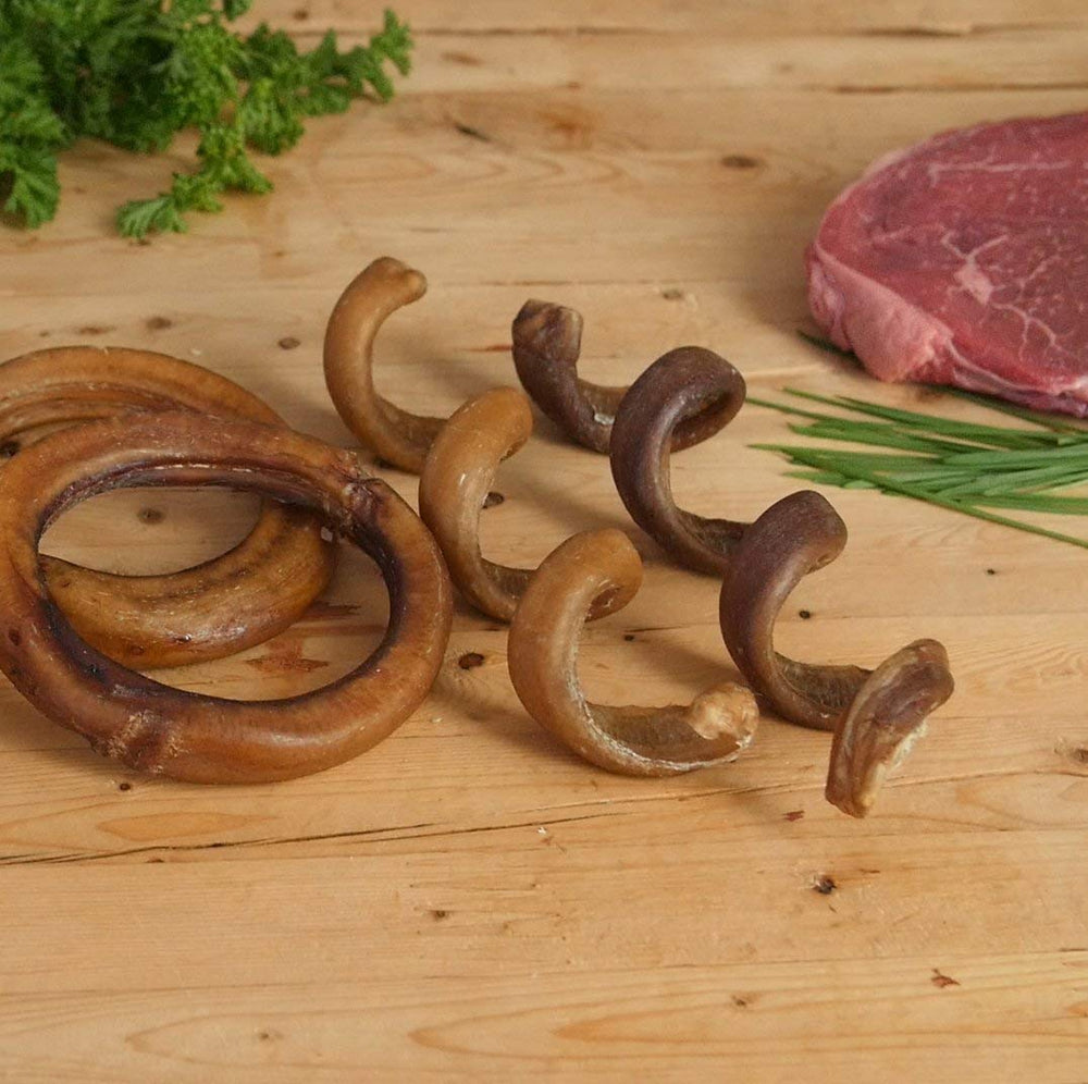 Pawstruck bully stick springs 100 beef ingredient badge emphasizes pure chew