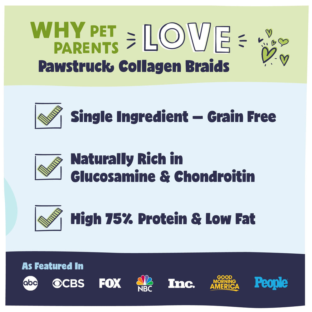 Pawstruck Natural chew supports dental health through gum massage