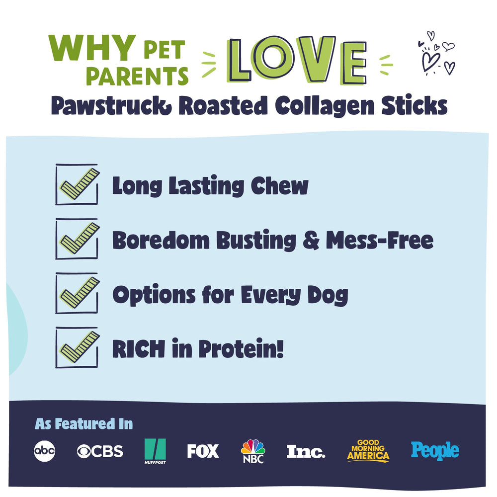 Pawstruck packaging variant design emphasizes natural, single-ingredient chew.