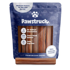 Pawstruck Collagen Sticks 5-6 pulgadas, masticación duradera para perros activos.