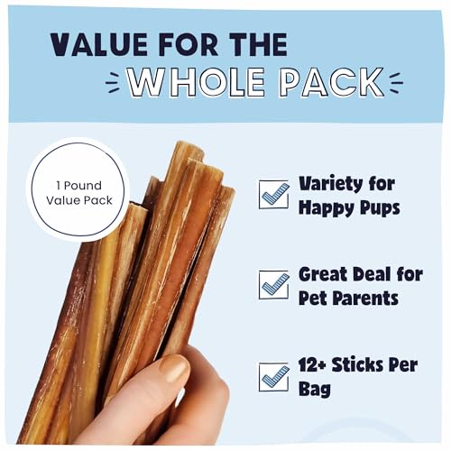 Pawstruck Premium Bully Sticks illustrate dental-friendly chewing and gum massage