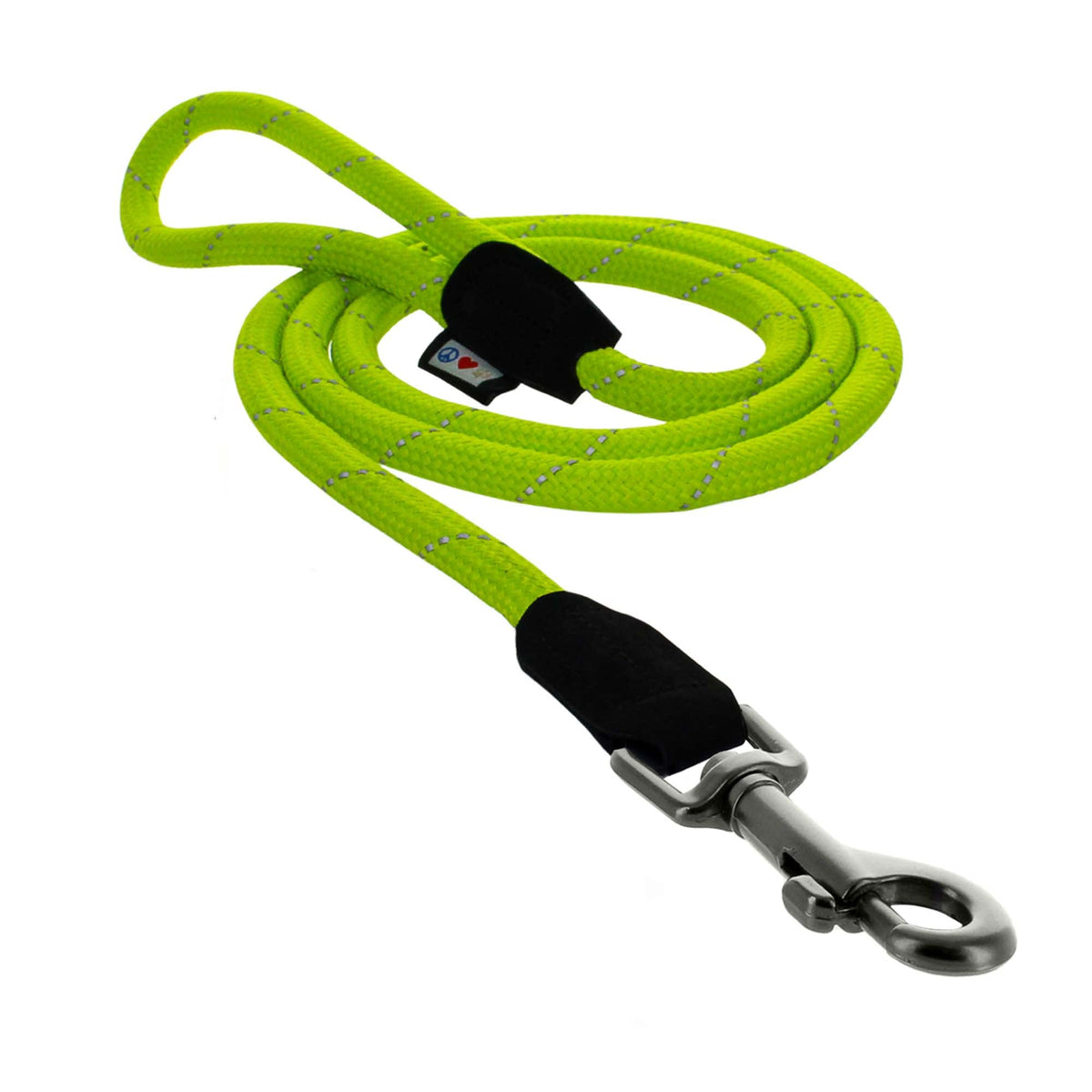 Pawtitas 6ft training dog leash full length shows balanced freedom and control during walks.