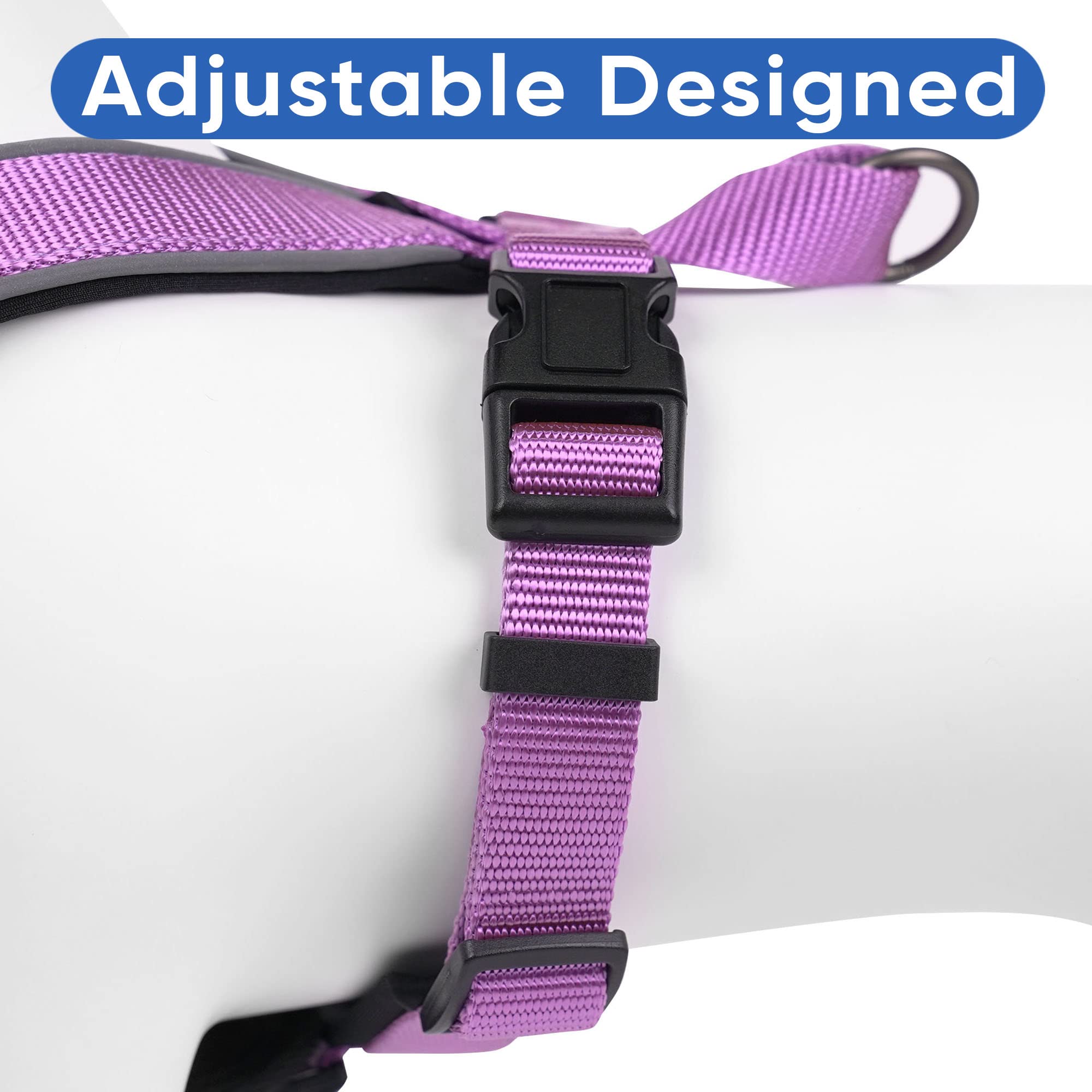 Pawtitas harness buckle quick-release for easy on-off