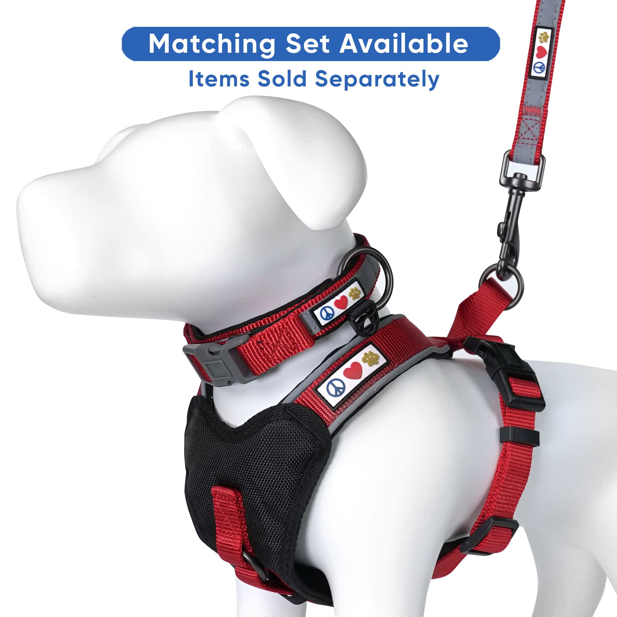 Pawtitas Lumberjack care steps for cleaning and maintaining padded collar