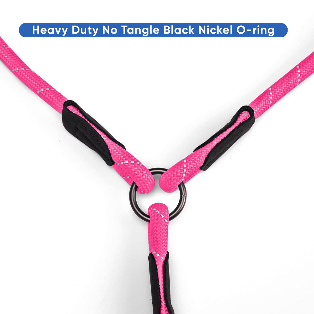 Pawtitas medium-large-breed friendly 6ft leash supports larger dogs securely.