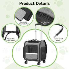 Pawtners breathable mesh panel improving airflow for comfort