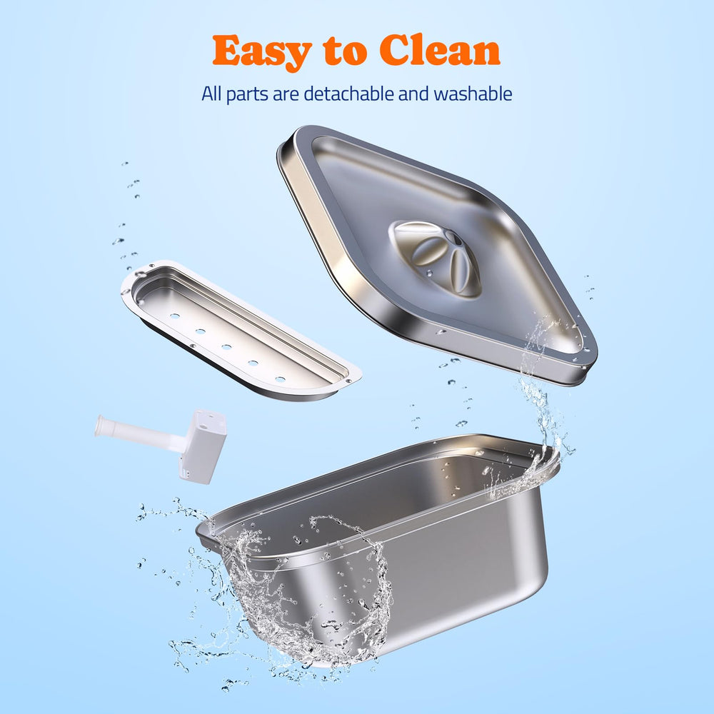 Pawtners cat water fountain dishwasher-safe for easy cleaning