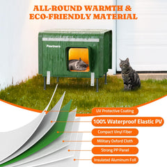 Pawtners removable heating pad with washable cover highlights easy cleaning and warmth.