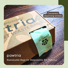 Pawtopia 20-micron thickness demonstrates leak-proof, odor-controlled waste on the go.