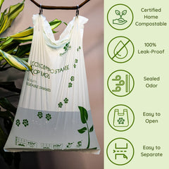 Pawtopia 480-count home-compostable bags ready for daily dog walks.