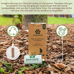 Pawtopia Pawtria standard 9x13 inches bags fit most dispensers and sizes.