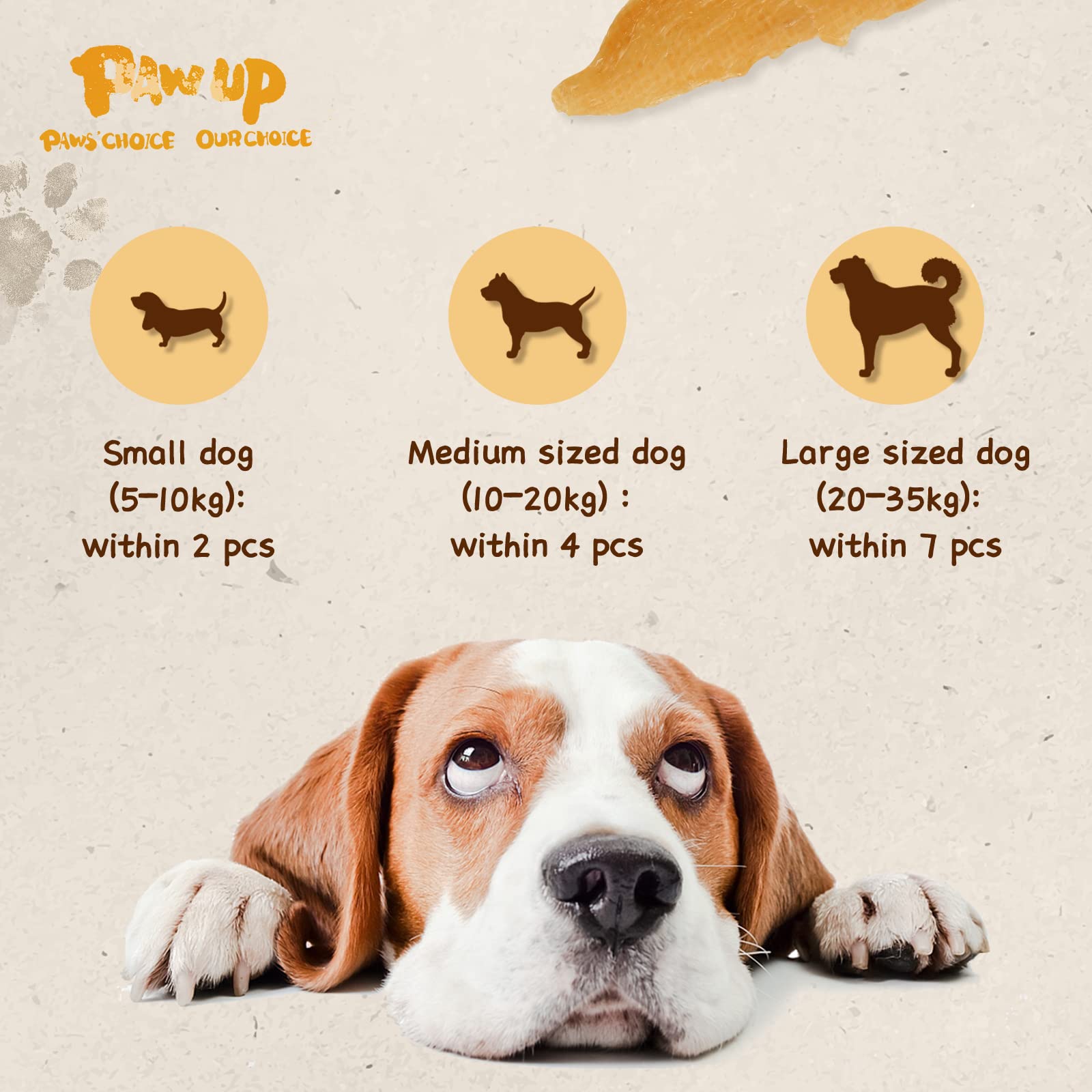 PAWUP Chicken Jerky Crisp Flakes used as a training reward during sessions
