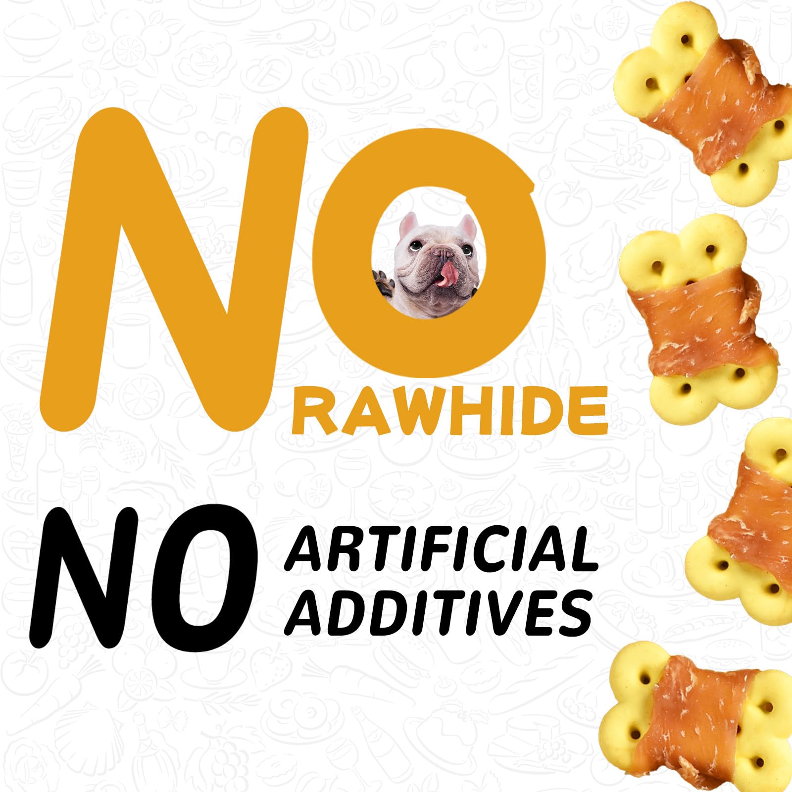 PAWUP bag of pumpkin-wrapped bites, gluten-free and easy to digest