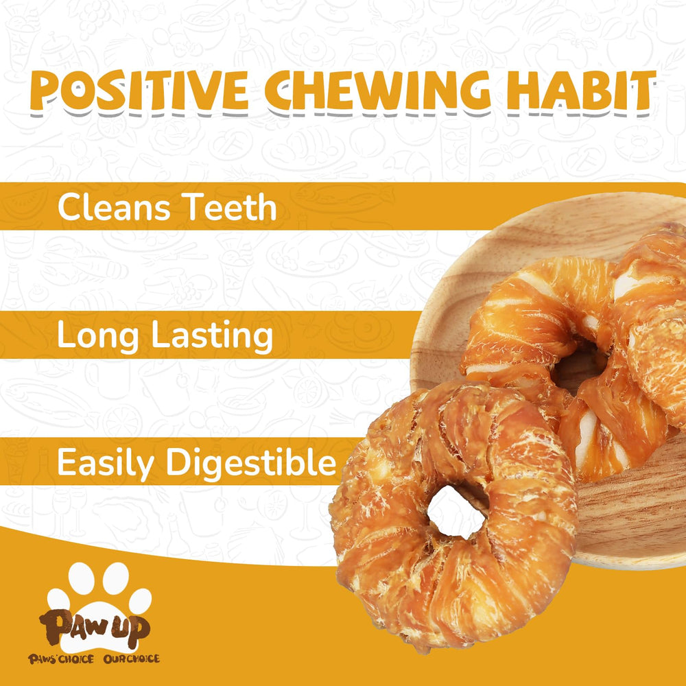 PAWUP dental-care oriented chew providing long-lasting engagement and routine support.