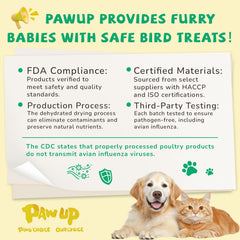 PAWUP dog chewing to relieve mild stress during playtime.