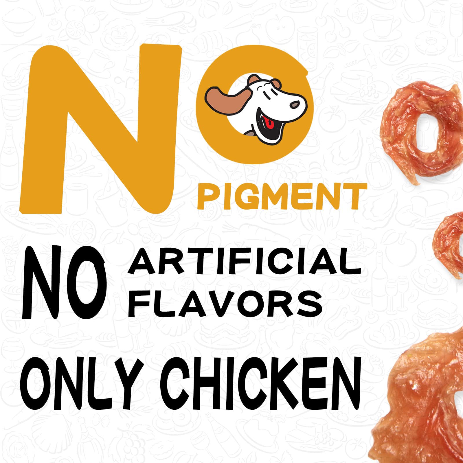 PAWUP High Protein Low Fat badge; balanced calories for daily rewards.