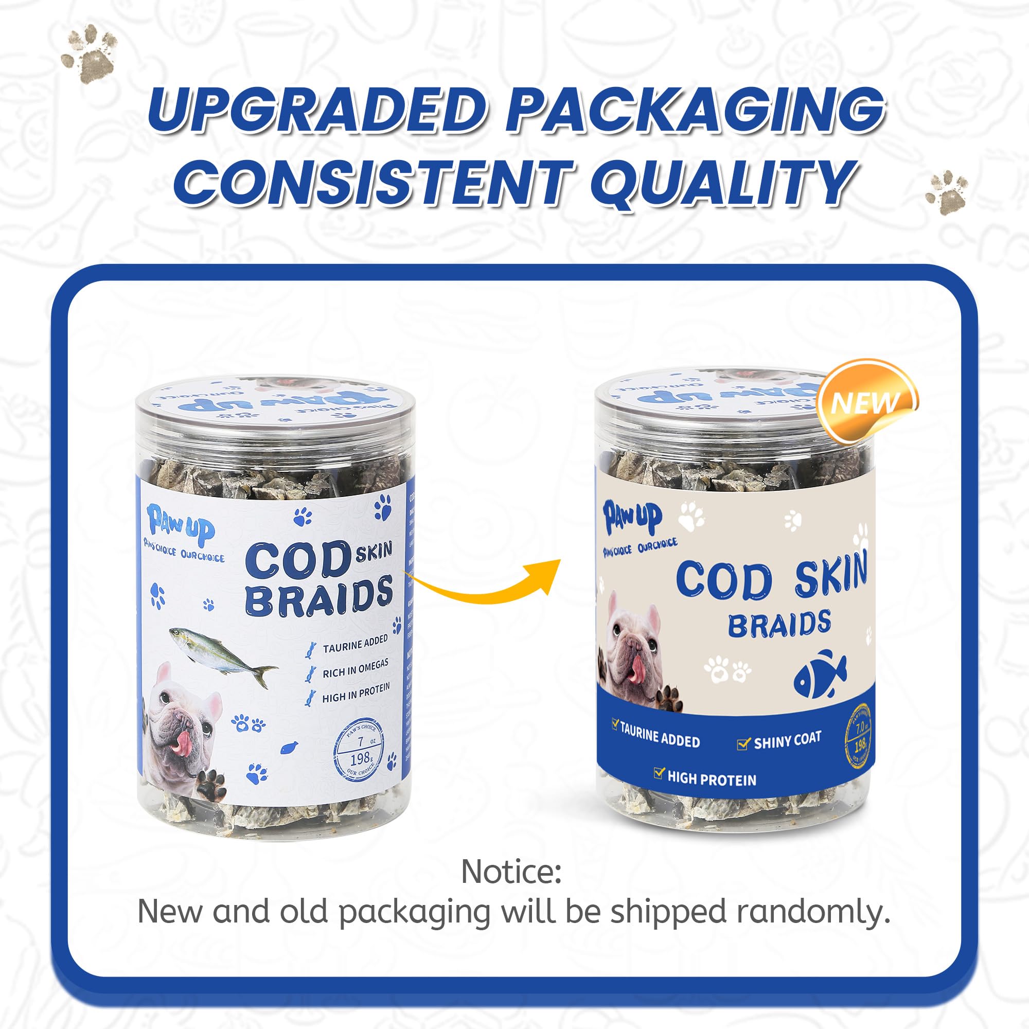 PAWUP Natural dried dog treat photo conveys wholesome, easy-to-digest chew option.