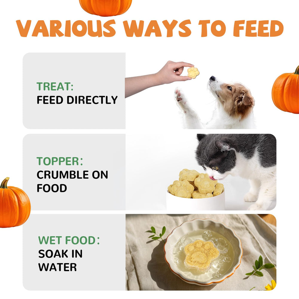 PAWUP paw-shaped treats make mealtime playful and appealing.