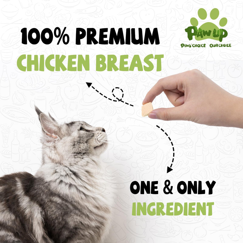 PAWUP snack pollo alta proteina: opción natural para mascotas.