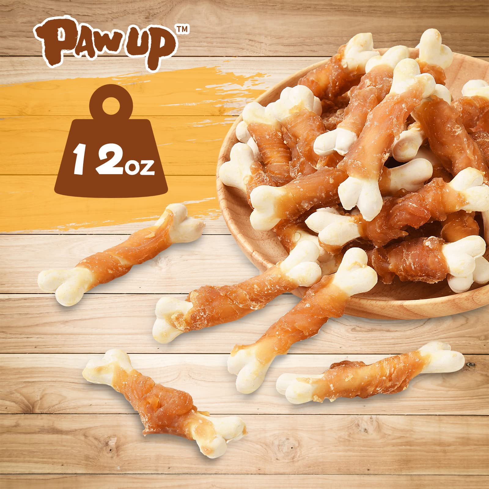 PAWUP soft-core-center-chew-interior highlights gentle, digestible bite.