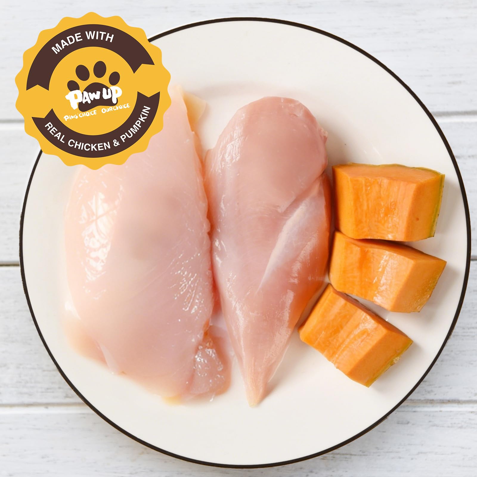 PAWUP taurine-added dog treats support brain and heart wellness during play