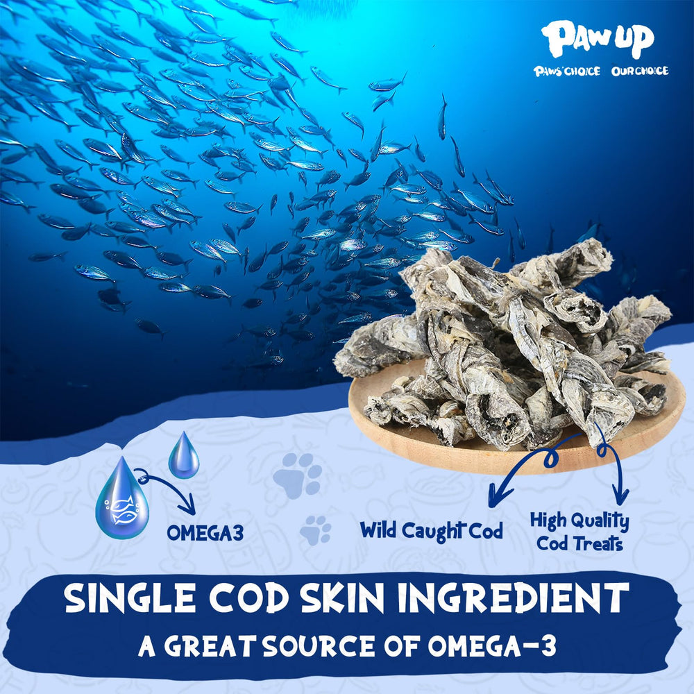 PAWUP Taurine-added label highlights heart-supporting ingredient within the treat.