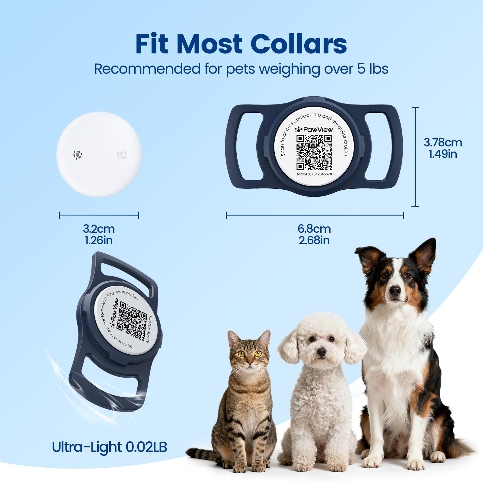 PawView 365 day battery life supports long daily use