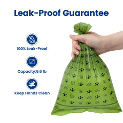 PawView lavender-scented bags reduce odors during cleanup.