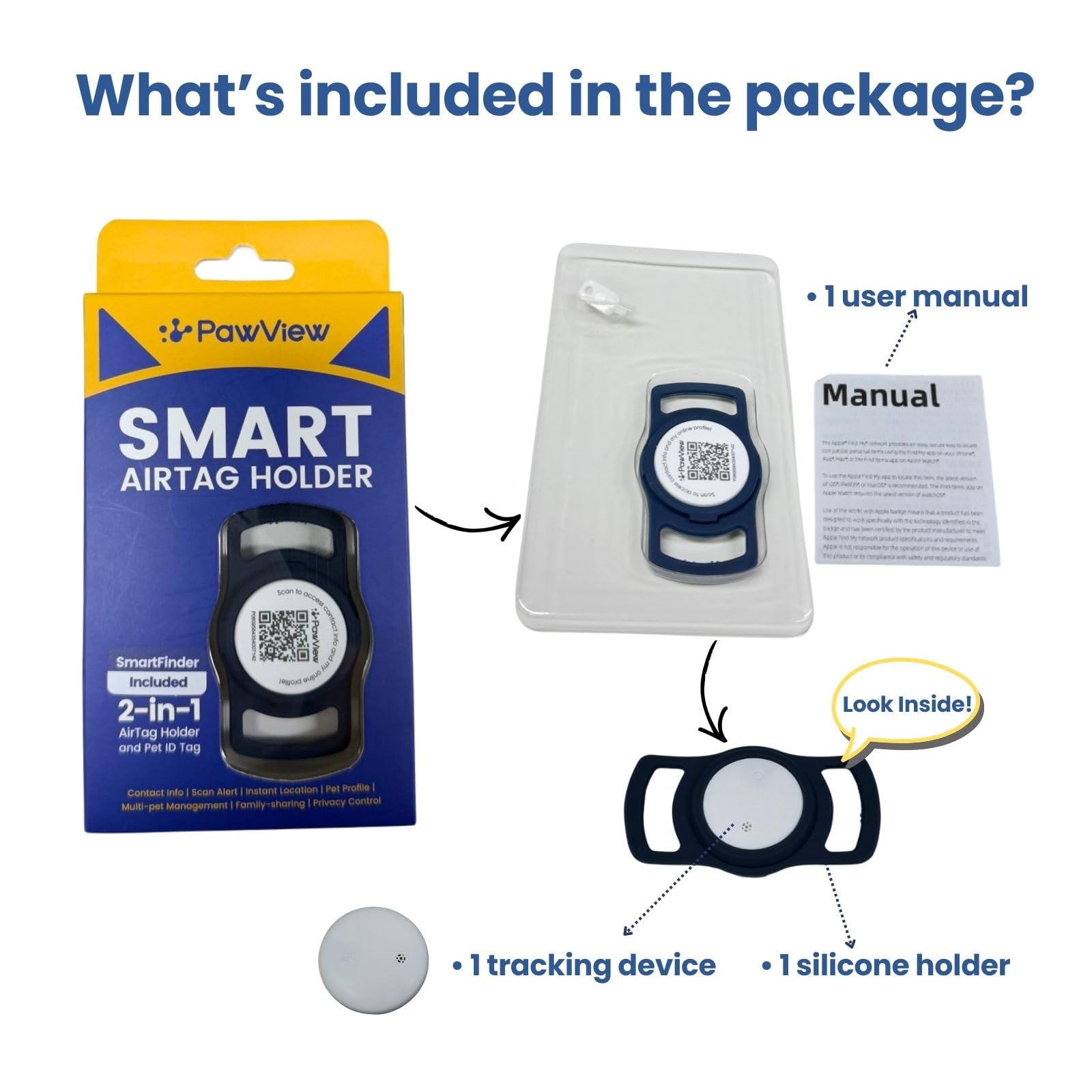 PawView easy setup guides streamline pairing with Find My