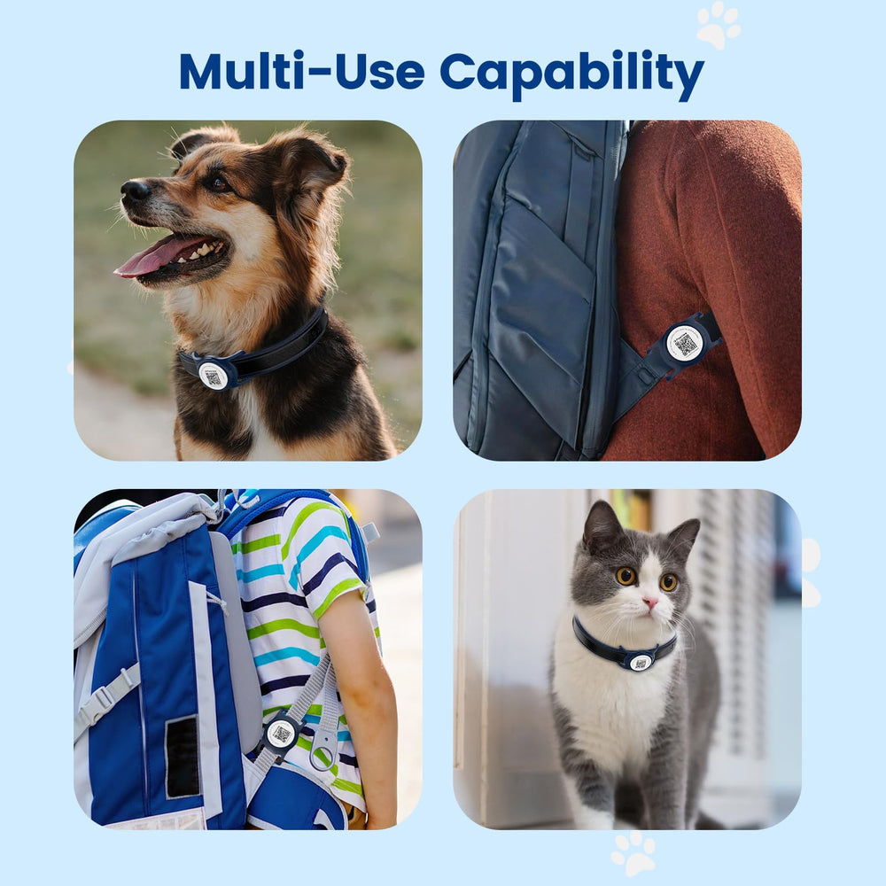 PawView included items tracker QR holder and user manual