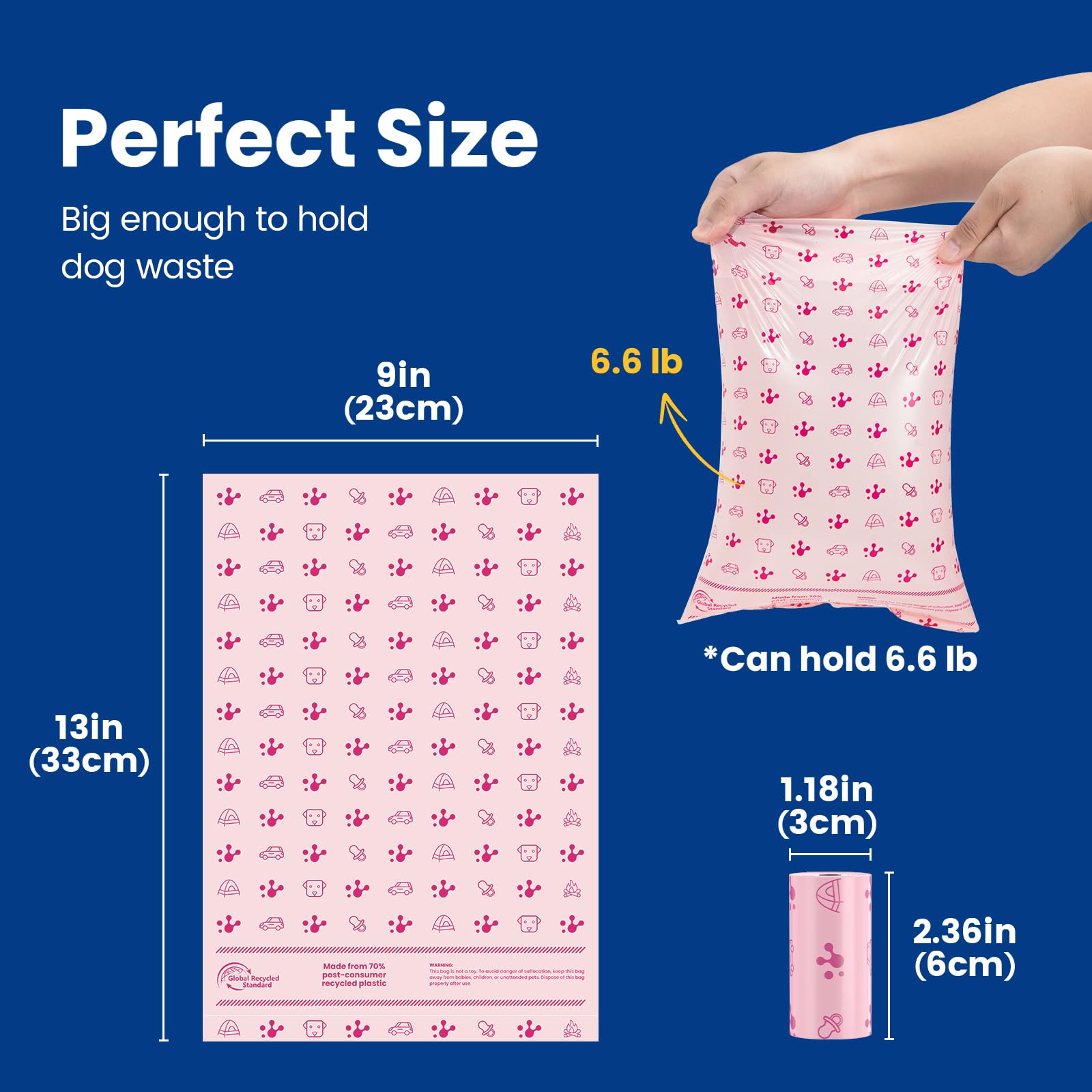 PawView 270-count rolls offer long-lasting supply