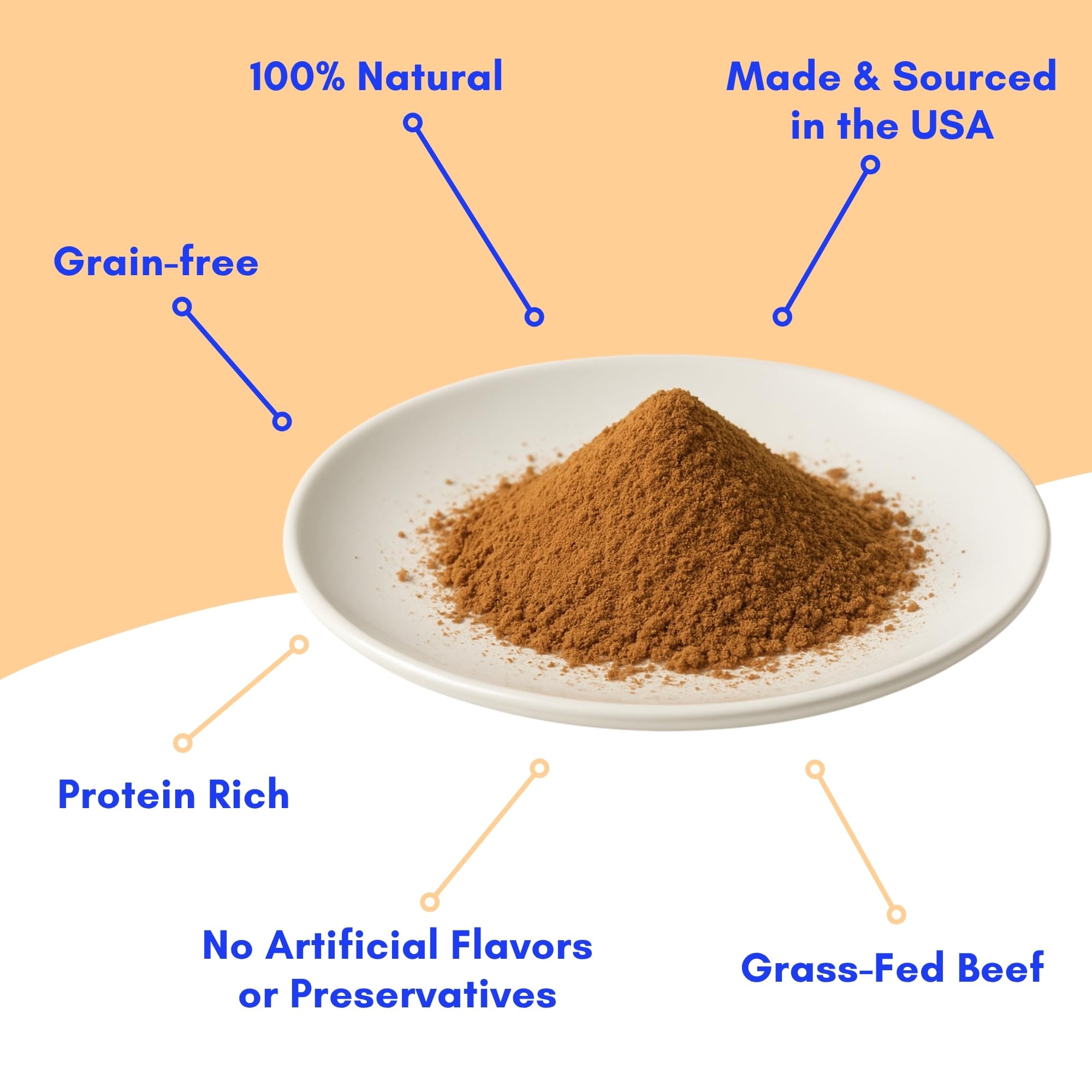 Paww Chew Empaque natural, práctico para dosis diarias.