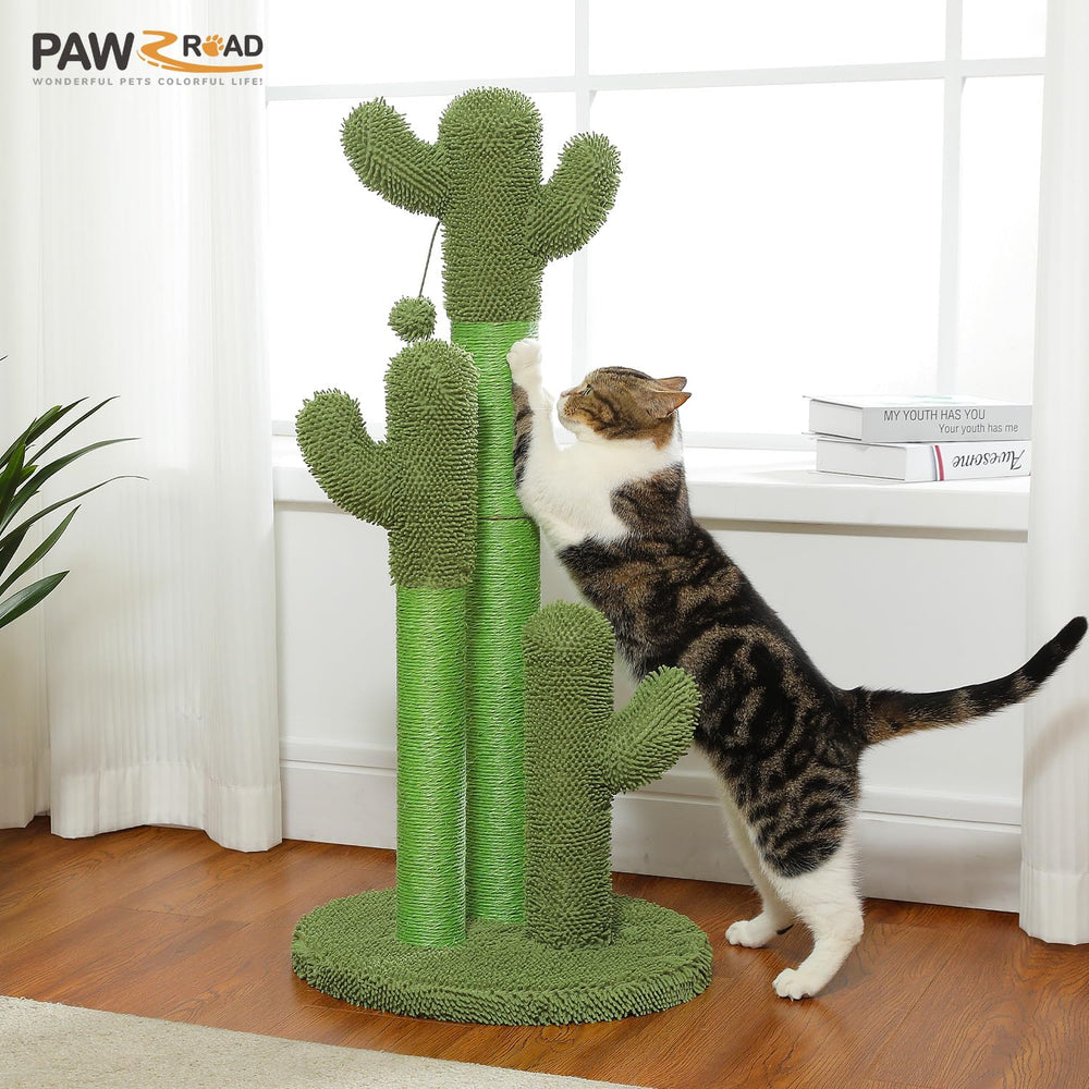 PAWZ Road cactus-scratcher-assembly-instructions explains quick setup