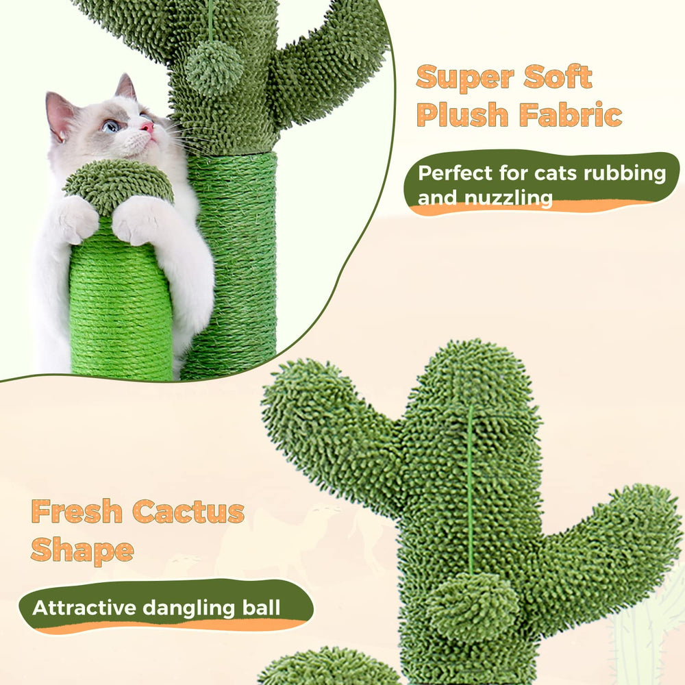 PAWZ Road cactus scratcher sisal invites satisfying claws and daily play.