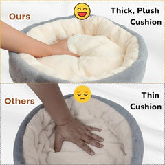 Pawzentic detachable bed that's machine washable for effortless cleaning.