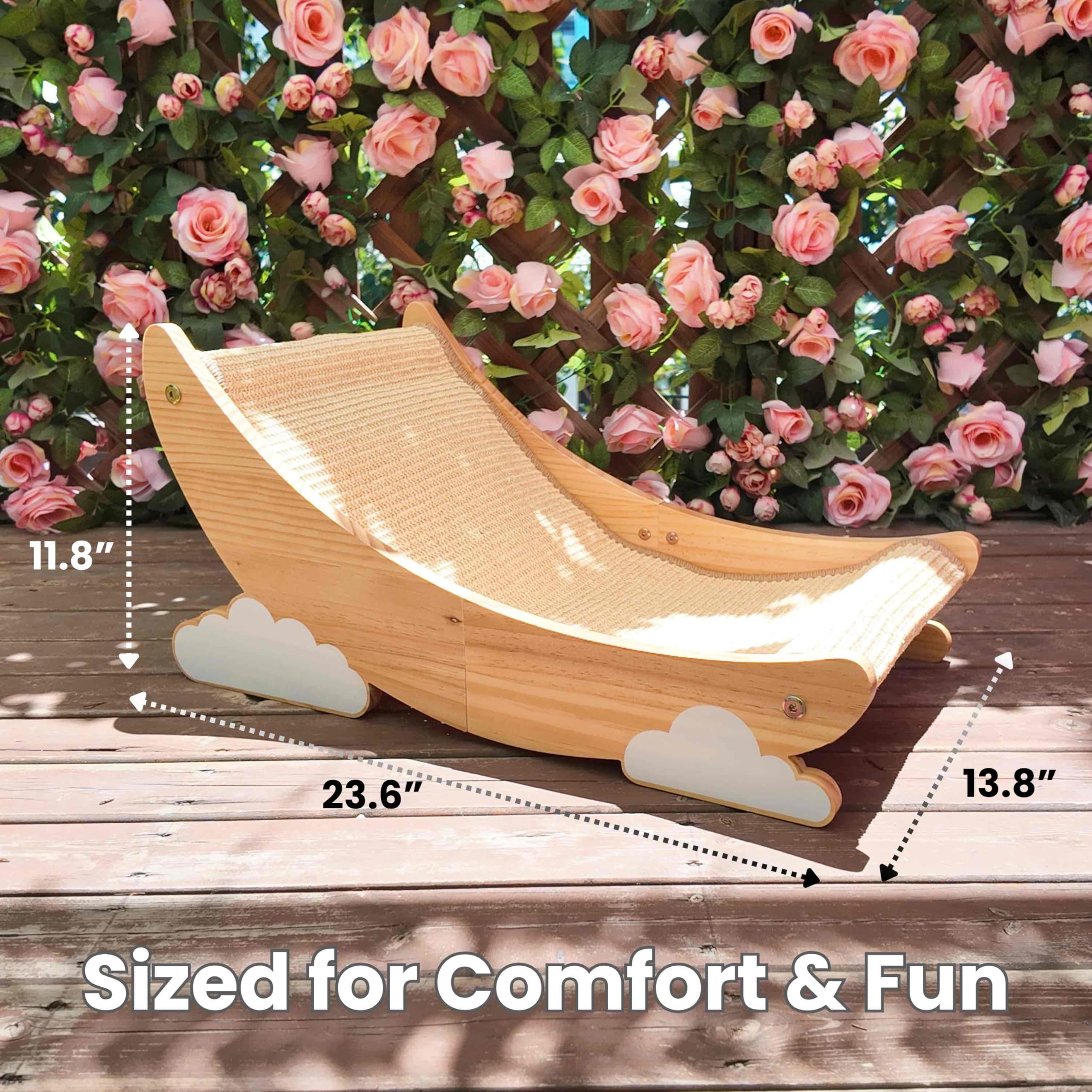 Pawzentic sisal cat scratcher lunar shade showcases chic design matching cozy interiors.