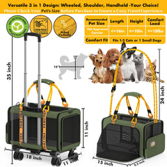 PAWZIDEA expandable carrier side vent with breathable mesh for airflow