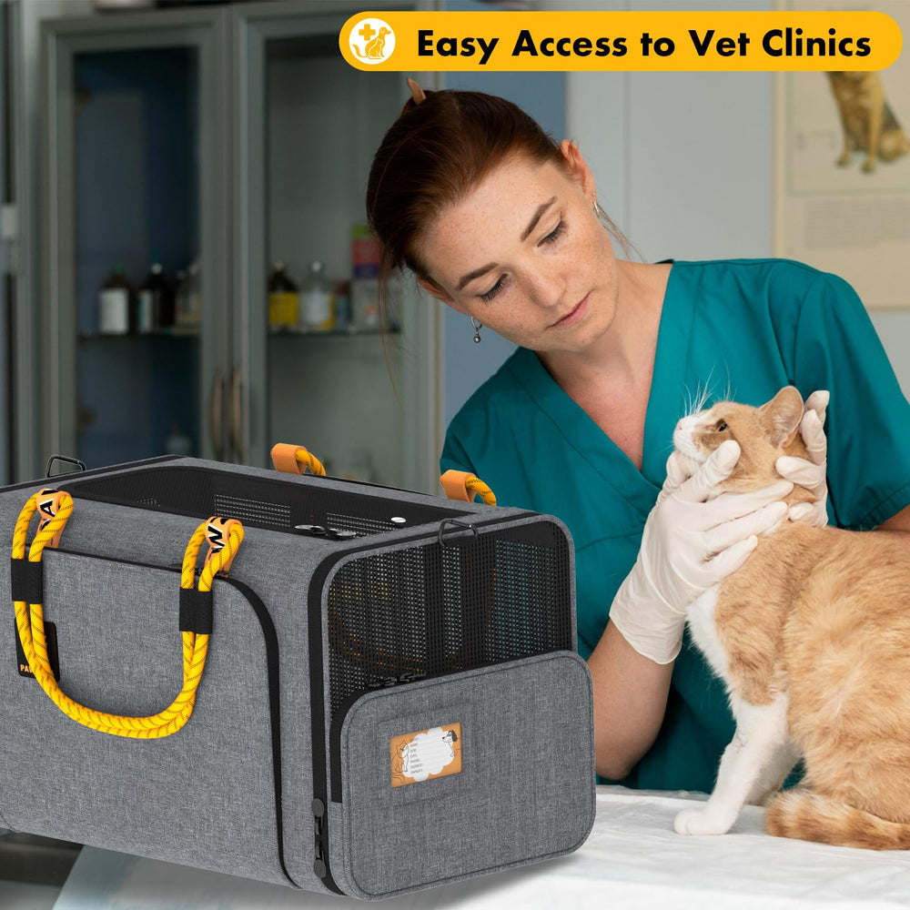 PAWZIDEA included ID card pocket adds quick pet identification