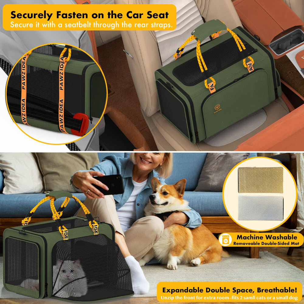PAWZIDEA luggage attachment strap helps airport navigation