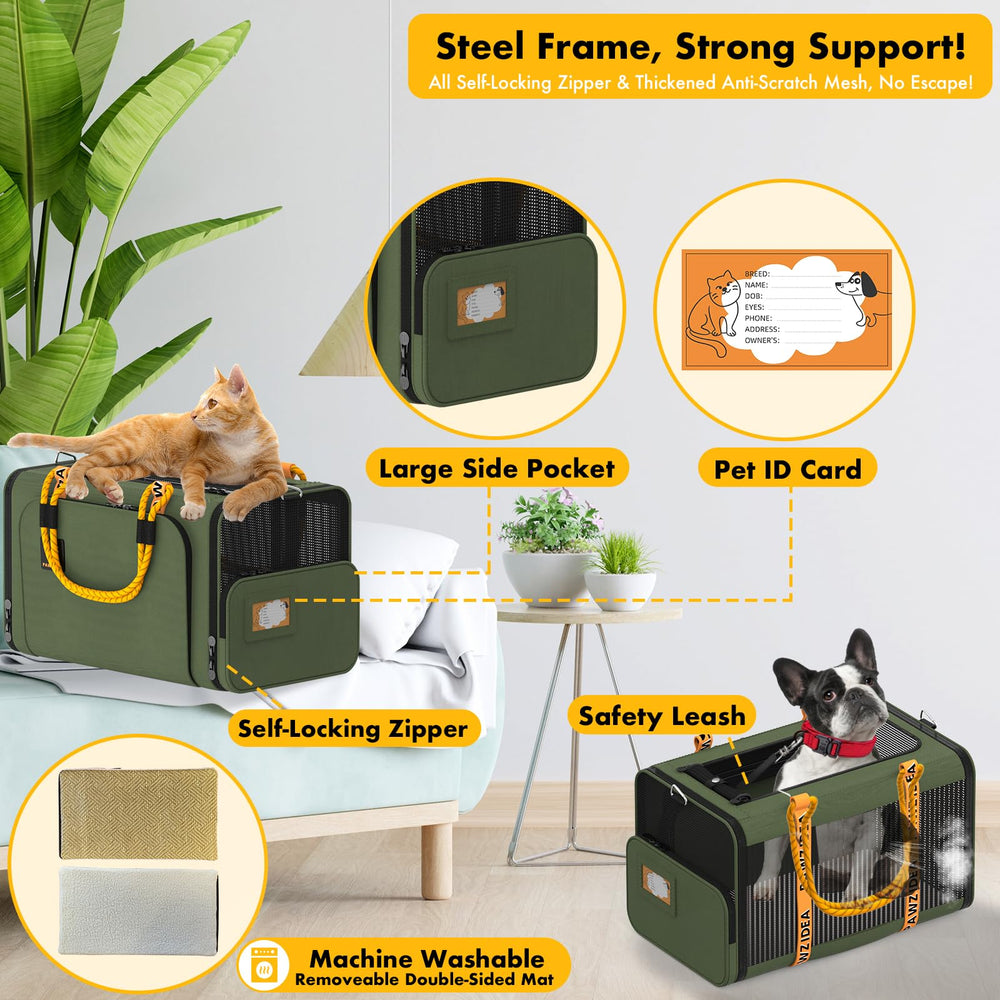 PAWZIDEA shoulder strap with dispenser enhances on-the-go comfort