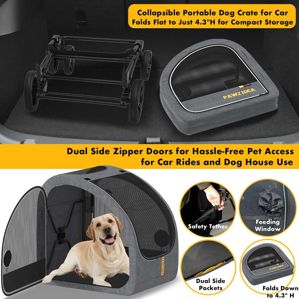 PAWZIDEA stroller adjustable handle enables comfortable pushing